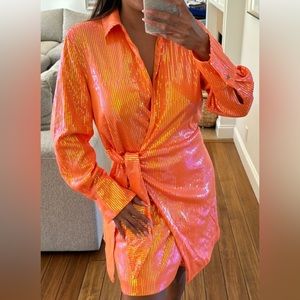 House of Harlow wrapped dress NWT x small